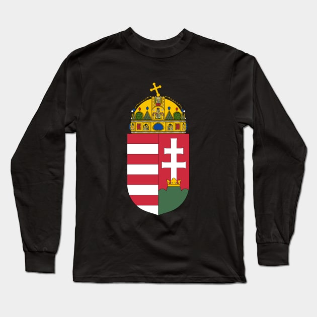 Hungary National Football Team Long Sleeve T-Shirt by alexisdhevan